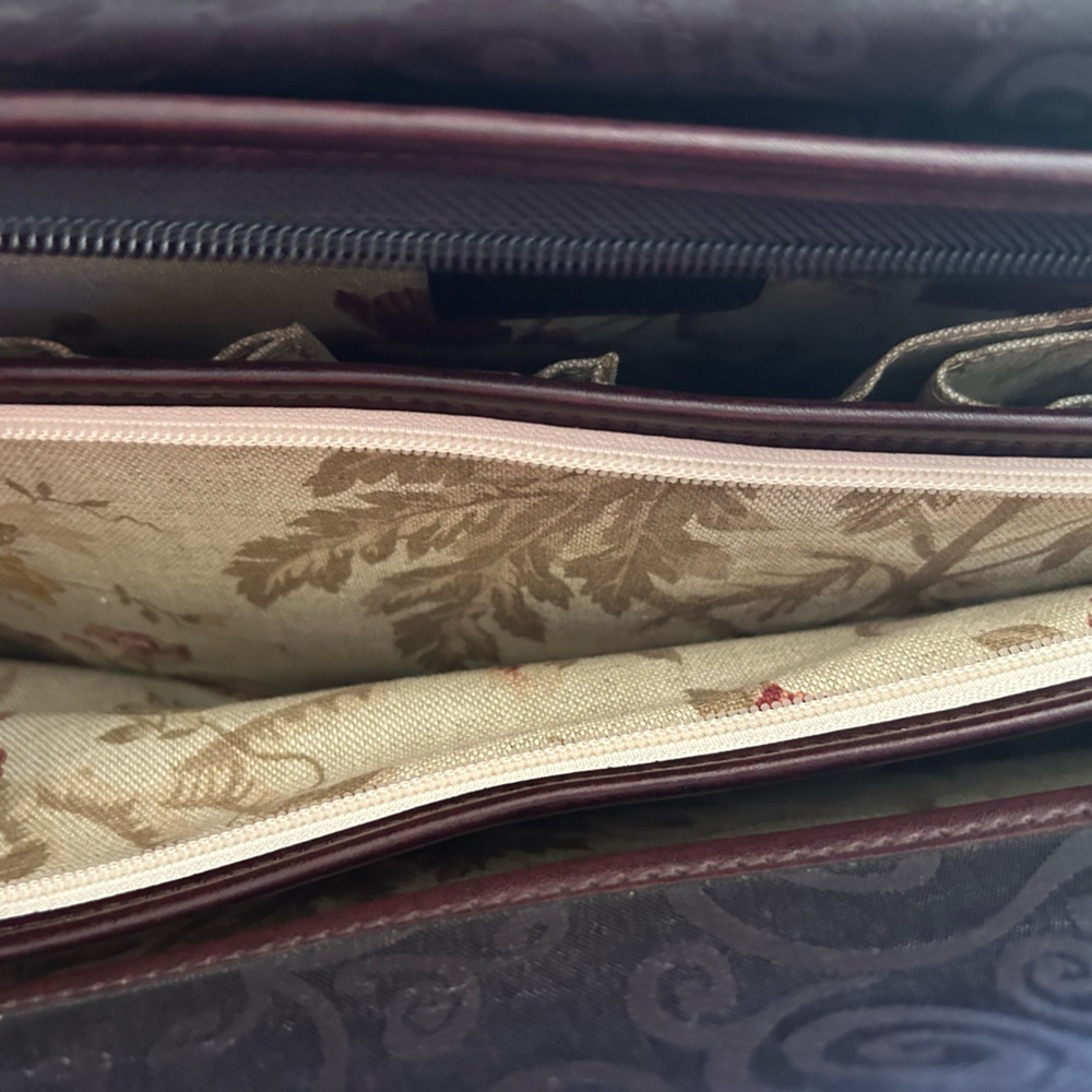 Brighton Travel Collection - Messenger Laptop Travel Bag Vintage - Picture 4 of 8